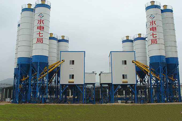 Stationary Concrete Batching Plant HZS90 