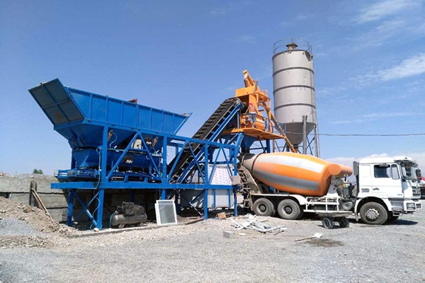 Mobile Batching Plant HZS50