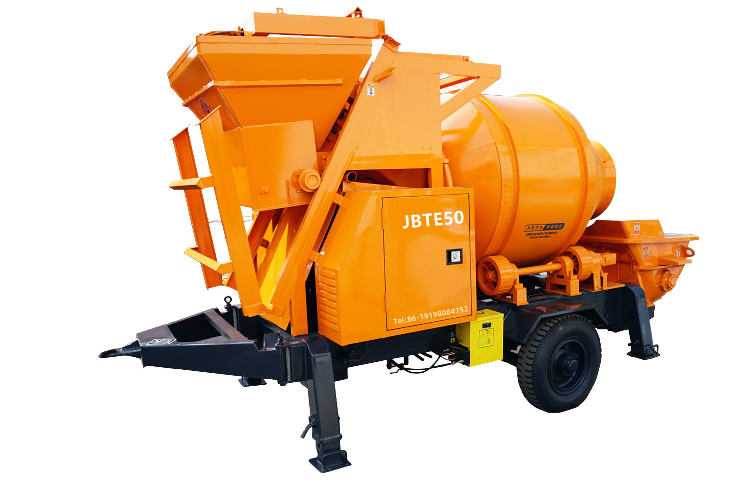 Electric Engine Concrete Mixer Pump JBTE50